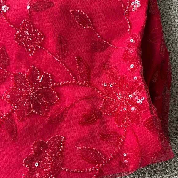 Peppermayo Red Strapless Dress - Picture 5 of 9